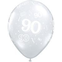 qualatex 11 inch clear latex balloon 90 around