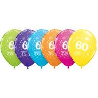 qualatex 11 inch assorted latex balloon 60 around