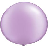qualatex 05 inch round plain latex balloon pearl lavender