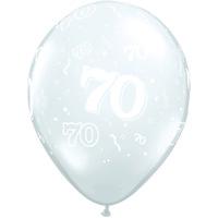 Qualatex 11 Inch Clear Latex Balloon - 70 Around