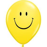 qualatex 11 inch latex balloon smile face