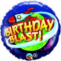Qualatex 18 Inch Foil Balloon - Birthday Blast