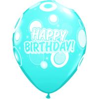 Qualatex 11 Inch Assorted Latex Balloon - Dots & Glitz