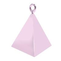 qualatex plastic pyramid balloon weight pearl pink