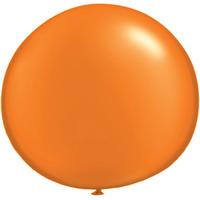 qualatex 05 inch round plain latex balloon pearl mandarin