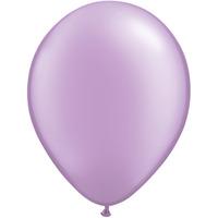 qualatex 11 inch round plain latex balloon pearl lavender