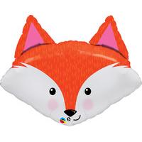 qualatex 33 inch supershape foil balloon fabulous fox