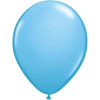 qualatex 11 inch round plain latex balloon pale blue