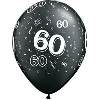 Qualatex 11 Inch Assorted Latex Balloon - 60 Around