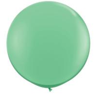 qualatex 05 inch round plain latex balloon winter green