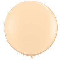 Qualatex 16 Inch Round Plain Latex Balloon - Blush