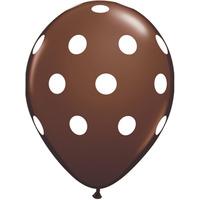 Qualatex 11 Inch Assorted Latex Balloon - Special Polka