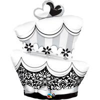 qualatex 41 inch shaped foil balloon fun fabulous wedding cake