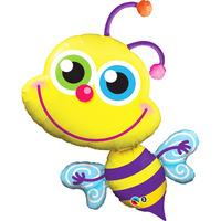 Qualatex 40 Inch Supershape Foil Balloon - Beaming Bee