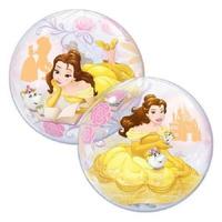 Qualatex 22 Inch Single Bubble Balloon - Disney Princess Belle