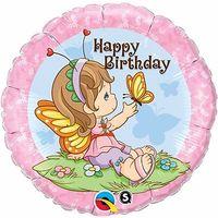 qualatex 18 inch foil balloon rachel ellen happy birthday fairy