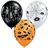 Qualatex 11 Inch Latex Balloon - Spooky Assorted