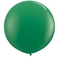 Qualatex 05 Inch Round Plain Latex Balloon - Green