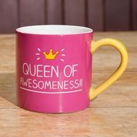 queen of awesomeness mug