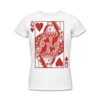 Queen Playing Card T-Shirt