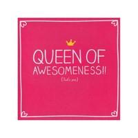 Queen of Awesomeness Card