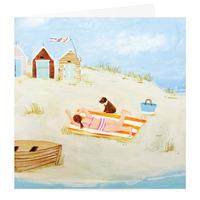 Quiet Beach Card