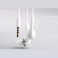 Quality Sound Ivory 3.5 mm In-ear Volume Control Earphone Headset for Samsung S2/S3/S4