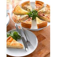 quiche slice selection 16 pieces