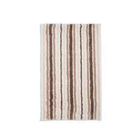 Quick Dry Striped Bath & Pedestal Mats