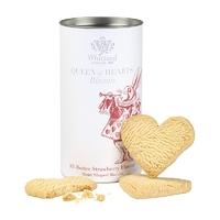 Queen of Hearts Strawberry Flavour Shortbread Biscuits