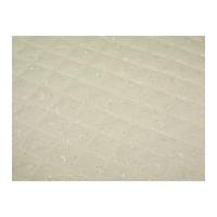 quilted broderie anglaise dress fabric