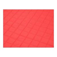 Quilted Polycotton Fabric Red