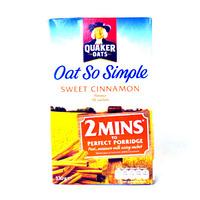 Quaker Oat So Simple Cinnamon