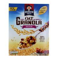 quaker oat granola raisin