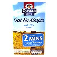 Quaker Oat So Simple Variety Pack
