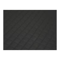 Quilted Polycotton Fabric Black