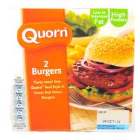 quorn beef sweet red onion burgers