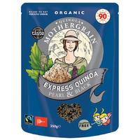 quinola mothergrain pearl black express organic ready cook quinoa 250g