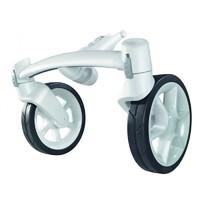 quinny moodd front wheel unit white new