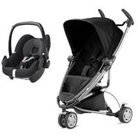 Quinny Zapp Xtra2 2in1 Pebble Travel System-Rocking Black (New 2016)
