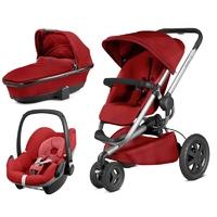 quinny buzz xtra 3in1 pebble travel system red rumour new 2016
