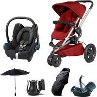 quinny buzz xtra cabriofix travel system bundle red rumour new 2016