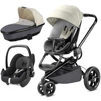 quinny moodd black frame 3in1 pebble travel system reworked grey new 2 ...