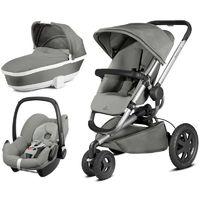 Quinny Buzz Xtra 3in1 Pebble Travel System-Grey Gravel (New 2016)