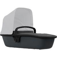 quinny zapp lux carrycot black on graphite new