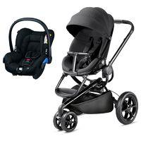 quinny moodd black frame 2in1 citi travel system black devotion new 20 ...