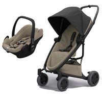 Quinny Zapp Flex Plus 2in1 Pebble Plus Travel System-Black on Sand