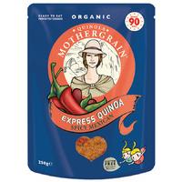 Quinola Mothergrain Organic Quinoa Ready Cook Spicy Mexican 250g