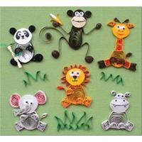 Quilled Creations - Jungle Buddies Quilling Kit 260164