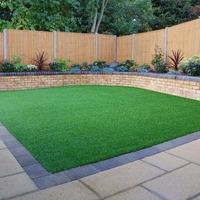 Quality Grade 2 Garden Artificial Grass - 2 Metre Width - Sold Per Metre
